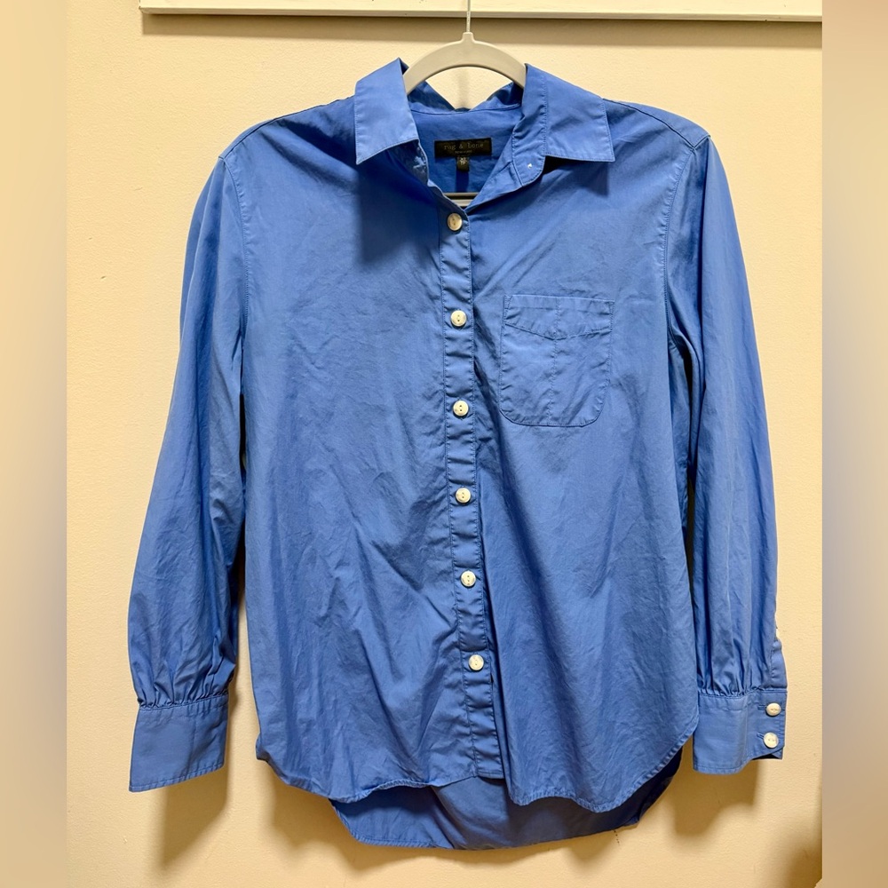 Rag & Bone blue button down